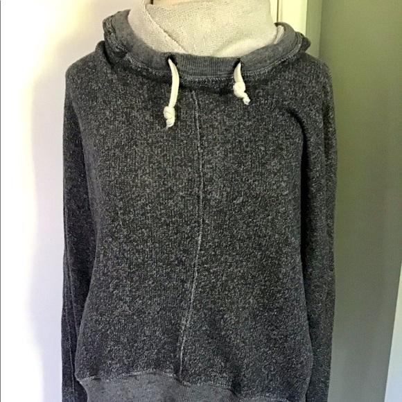 TNA Tops - ⛄️ TNA hooded soft, cozy loose cowl-neck sweatshirt